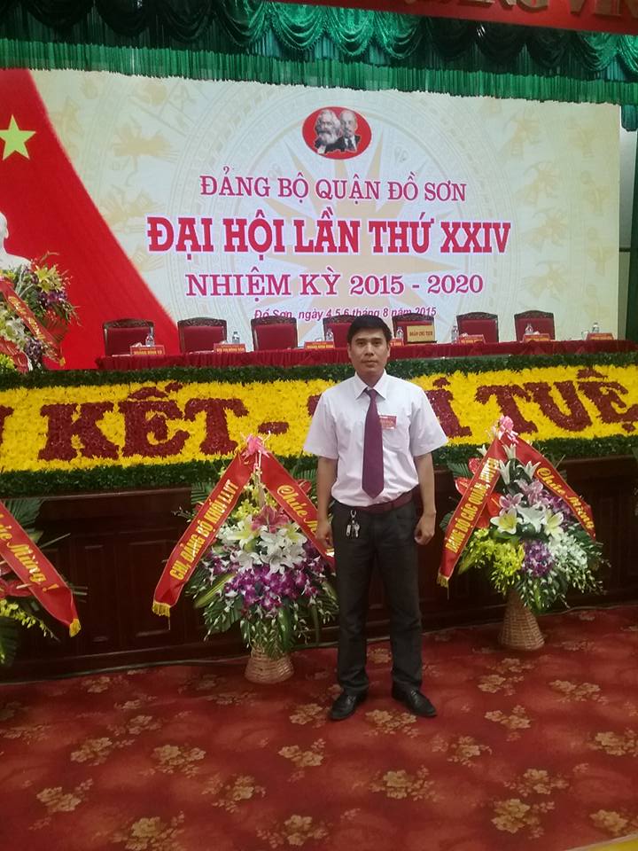 Lãnh đạo y tế quận Đồ Sơn dự Đại hội đảng bộ quận lần thứ XXIV nhiệm kỳ 2015 - 2020